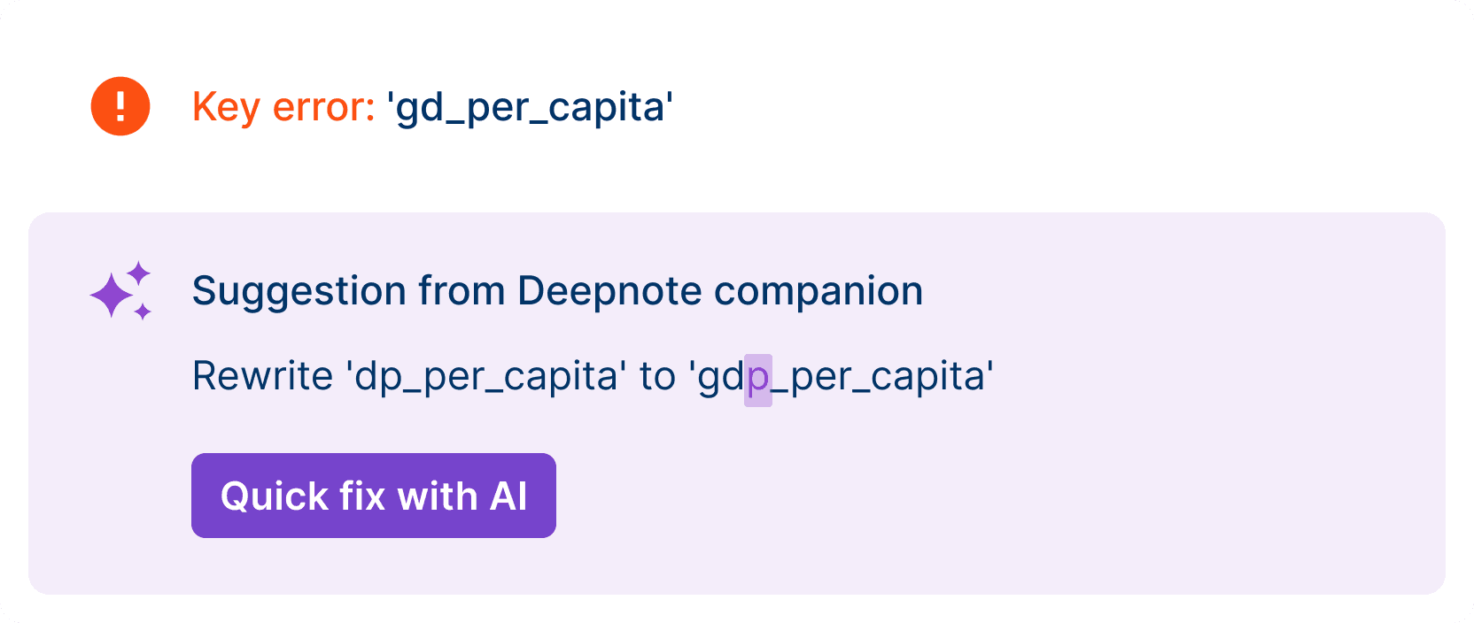 debugging the code with AI