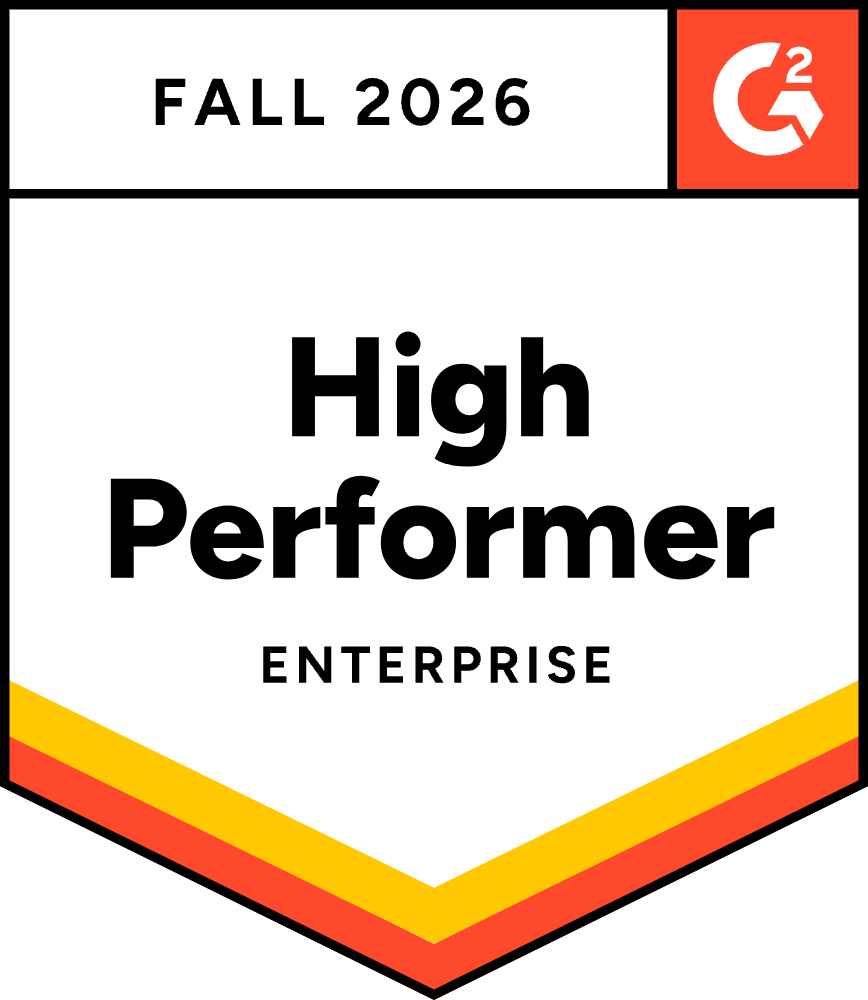 Enterprise High Performer badge