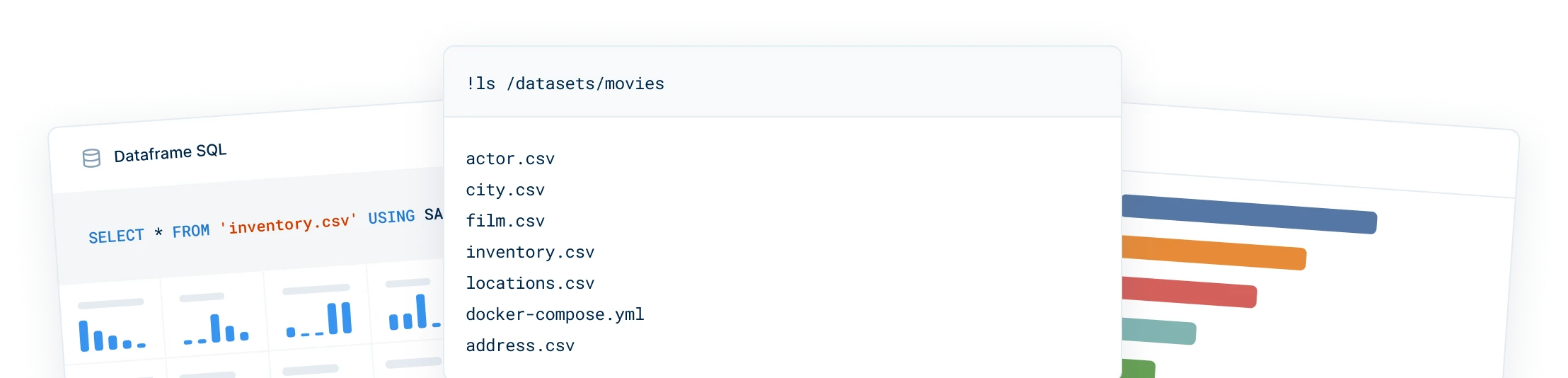 Illustration of Google Drive usage in Deepnote