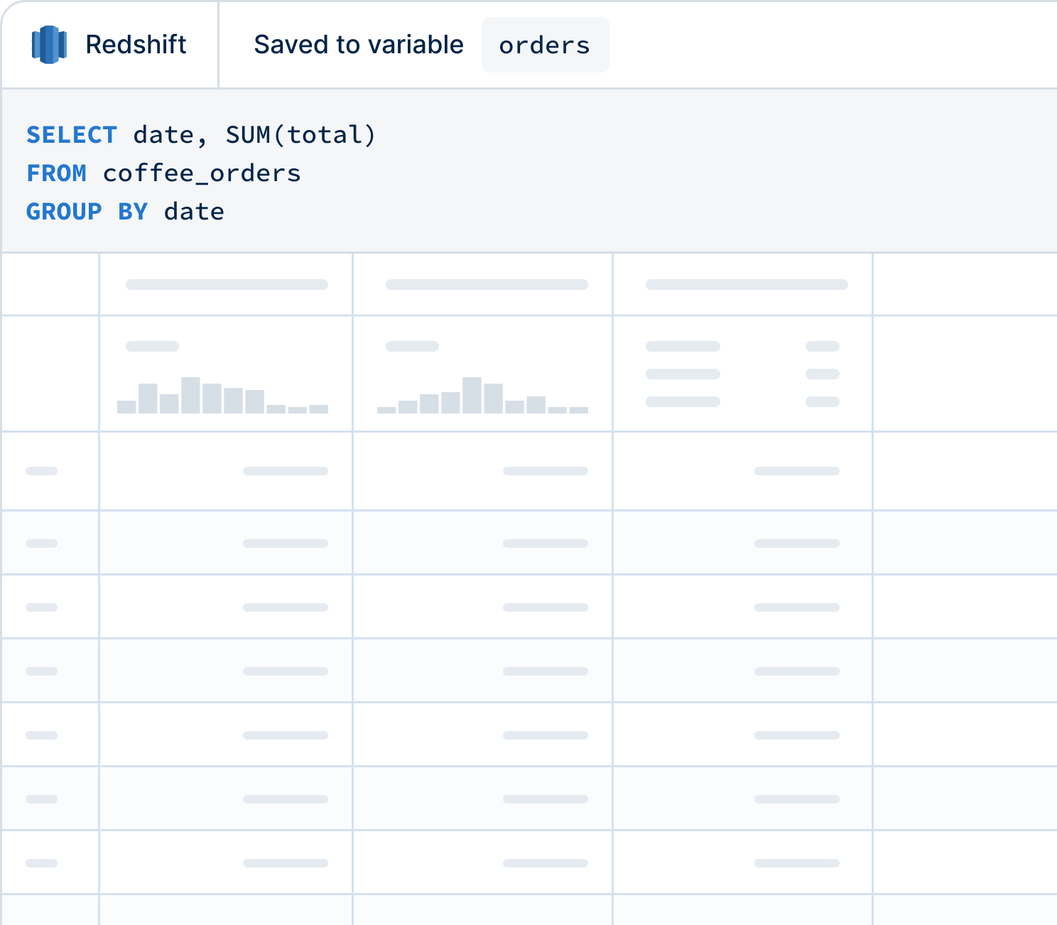 Amazon Redshift illustration