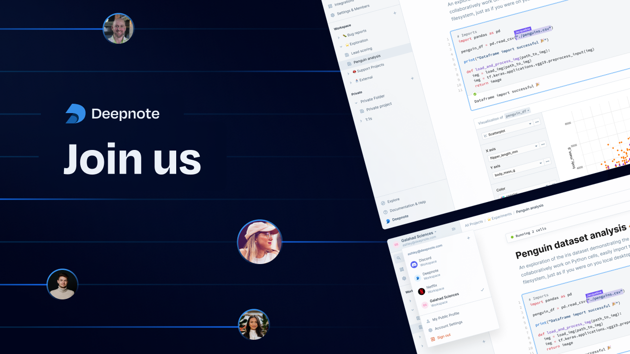 Deepnote (YC S19) is hiring to build a better data science notebook (Europe)