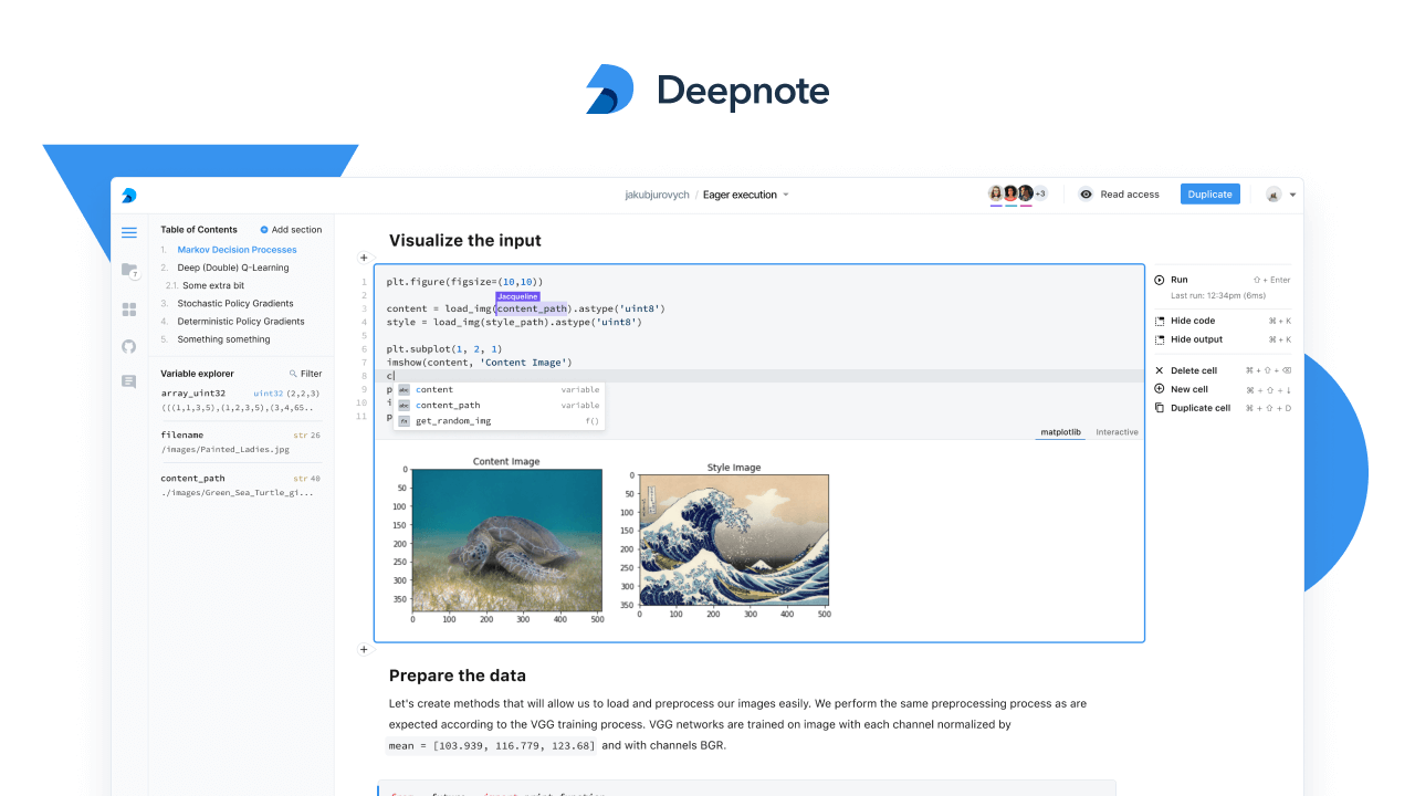 Deepnote's logo